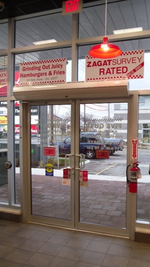 The Microshield Air Barrier over an open door